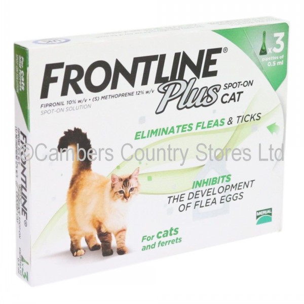 Frontline Plus Spot On Cats & Ferrets Cambers Country Store
